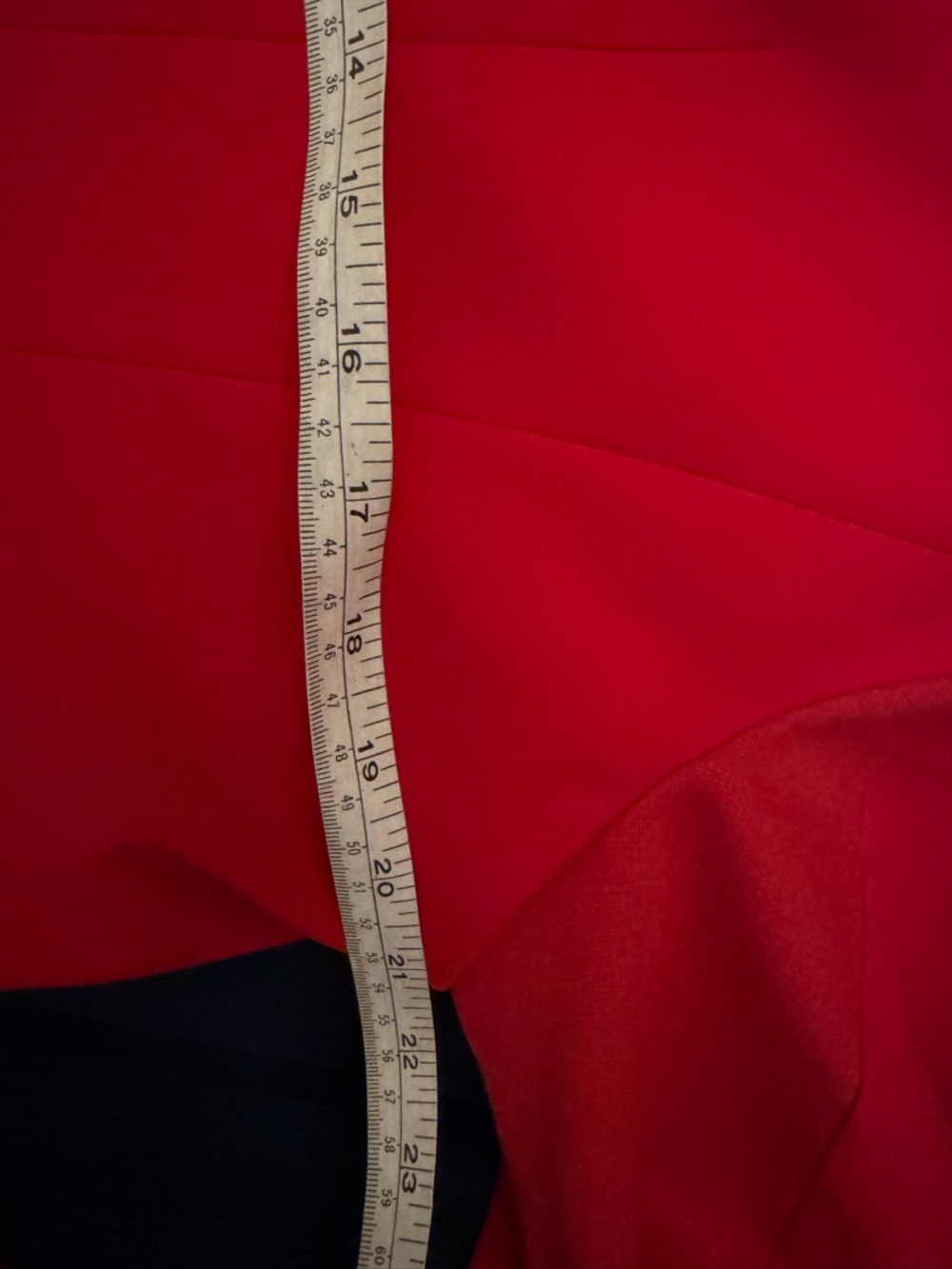 BCBGMAXAZRIA Abree Red Draped Shawl Open-Front Blazer - Picture 7 of 8